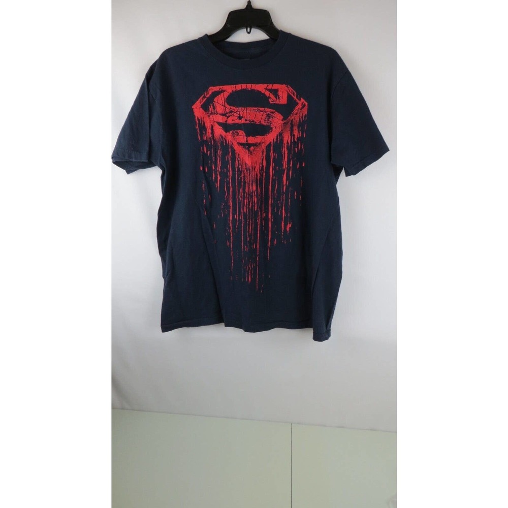 Superman Dc Comics XL Men's Relaxed Fit Short Sleeve Graphic T Shirt D/S